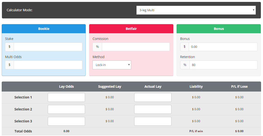 Matched Betting Calculator