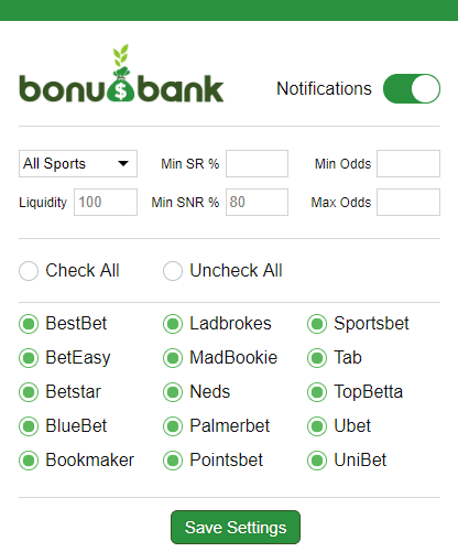 New Matched Betting Tool