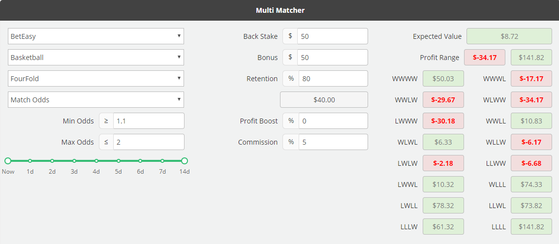 Lay at the Start Multi-Matcher