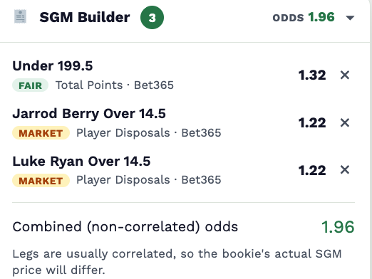 SGM Finder multi builder with legs added and the combined price